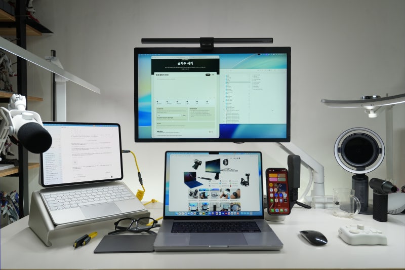 중고 노트북 맥북프로 16인치 M1 Pro, 제미나이 맥용 앱으로 보는 인공지능 활용